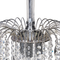 Beliani ORARA - Chandelier - Silver - Metal