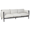 Beliani ESPERIA - Lounge set 5 persons - Light gray - Aluminum