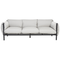 Beliani ESPERIA - Lounge set 5 persons - Light gray - Aluminum