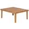 Beliani BARATTI - Lounge set for 4 - Light wood color/Beige - Acacia wood