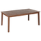 Beliani CESANA - Garden table - Dark wood - 100 x 180/240 cm - Acacia wood
