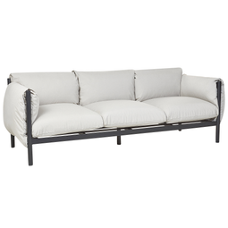 Beliani ESPERIA - Lounge set 5-seater - Light gray - Aluminum