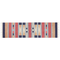 Beliani GANDZAK - Rug - Multicolored - 80 x 300 cm - Cotton