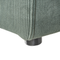 Beliani LEMVIG - Sofa module - Dark green - Corduroy