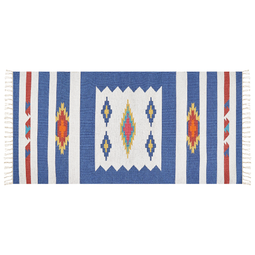 Beliani VARSER - Rug - Multicolored - 80 x 150 cm - Cotton