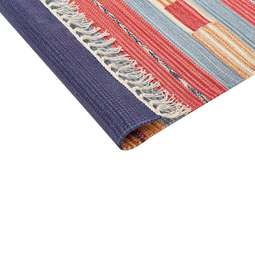 Beliani GANDZAK - Rug - Multicolored - 140 x 200 cm - Cotton