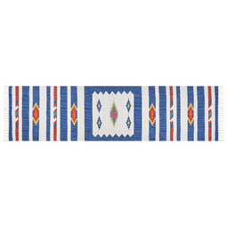 Beliani VARSER - Rug - Multicolored - 80 x 300 cm - Cotton