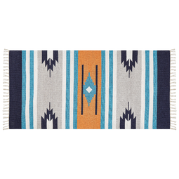 Beliani NORATUS - Rug - Multicolored - 80 x 150 cm - Cotton
