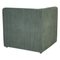 Beliani LEMVIG - Three-seater sofa - Dark green - Universal - Corduroy