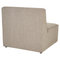 Beliani LEMVIG - Three-seater sofa - Taupe - Universal - Corduroy