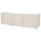 Beliani LEMVIG - Three-seater sofa - Beige - Universal - Corduroy