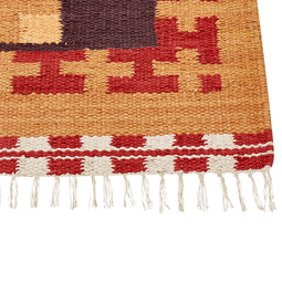 Beliani PARAKAR - Rug - Multicolored - 160 x 230 cm - Cotton
