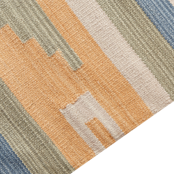 Beliani APARAN - Rug - Multicolored - 80 x 300 cm - Cotton