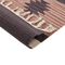 Beliani ARAGATS - Rug - Beige/brown - 80 x 300 cm - Cotton