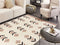 Beliani NIAVAN - Rug - Beige/black - 160 x 230 cm - Cotton