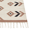 Beliani NIAVAN - Rug - Beige/black - 160 x 230 cm - Cotton