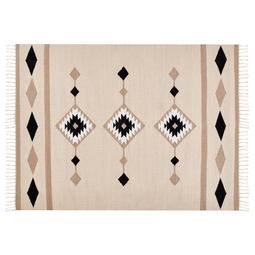 Beliani BERDIK - Rug - Multicolored - 140 x 200 cm - Cotton