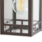 Beliani HERIOT - Wall lamp - Black - Iron