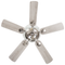 Beliani SIRAMA - Ceiling fan - White - Iron