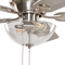 Beliani SIRAMA - Ceiling fan - White - Iron