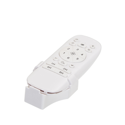 Beliani BANDERAS - Ceiling fan - Silver/brown - Iron