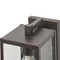 Beliani MEGGET - Wall lamp - Black - Iron