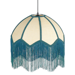 Beliani MILAGRO - Hanging lamp - Blue - Paper
