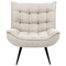 Beliani ALVESTA - Armchair - Light beige - Fabric