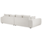 Beliani TORPO - Sofa XXL - Beige - Polyester