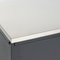 Beliani VILAMA - Outdoor kitchen cabinet - Black - Steel