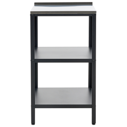 Beliani VILAMA - Outdoor kitchen island - Black - Steel