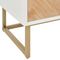 Beliani ALASKA - Sideboard - Light Brown/White - Wood