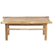 Beliani TODI - Lounge set for 2 - Light wood/Taupe - Bamboo