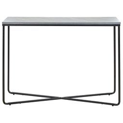 Beliani HAZEN - Sidetable - Gray/Black - MDF