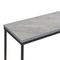 Beliani HAZEN - Sidetable - Gray/Black - MDF