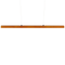 Beliani STEWARTS - Hanging lamp with dimmer - Dark wood - Oak