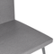 Beliani LORETELLO - Garden bench 3-seater - Gray - Polyester