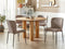 Beliani ADA - Dining room chair set of 2 - Taupe - Polyester