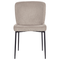 Beliani ADA - Dining room chair set of 2 - Taupe - Polyester