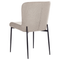 Beliani ADA - Dining room chair set of 2 - Taupe - Polyester