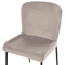 Beliani ADA - Dining room chair set of 2 - Taupe - Polyester