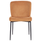 Beliani ADA - Dining room chair set of 2 - Orange - Polyester
