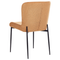 Beliani ADA - Dining room chair set of 2 - Orange - Polyester