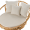 Beliani ROSSANO - Lounger set of 2 - Natural - Rattan