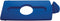 Rubbermaid Slim Jim bottle/can lid for recycling station, blue