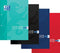 Oxford SCHOOL course pad, assorted colors, ft A4, 100 sheets, squared 5 mm