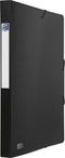 Oxford Urban elastobox made of PP, size 24 x 32 cm, back of 2.5 cm, black