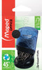 Maped paper clip holder Essentials Green, gray/black, with 100 paper clips