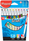 Maped brush pen Brush, 10 pieces in a cardboard case