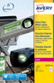 Avery ultra-strong white labels ft 63.5 x 33.9 mm (w x h), 480 pieces, 24 per sheet